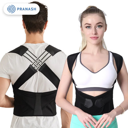 Dropshipping Stock Adjustable Back Posture Corrector Belt men and Prevent Slouching Relieve Pain Posture Corrector